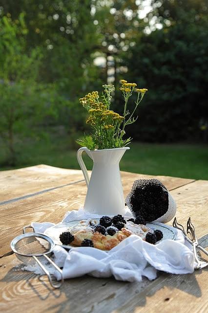 Galette z jeżynami