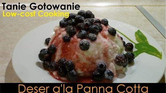 Sposób na upał deser A'la panna cotta