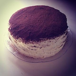 Tort tiramisu