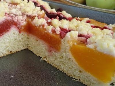 Ciasto drożdżowe ze śliwkami
