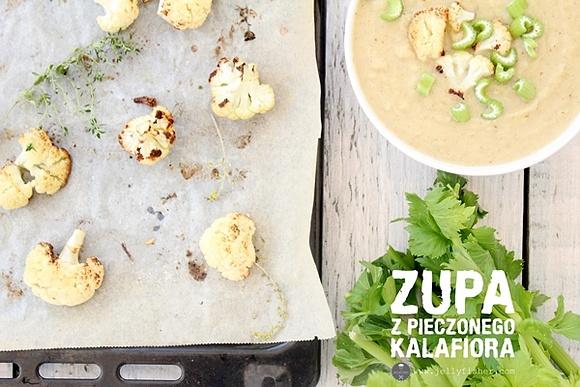 Zupa z pieczonego kalafiora