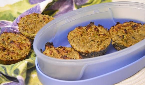Wytrawne muffiny z soczewicy i cukinii