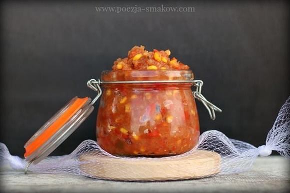 Sos z cukinii na zimę do mięs i makaronów