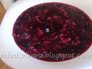 Jagodowa zupa mojej babci