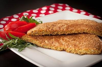 Omlet owsiany z suszonymi pomidorami