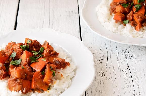 Pikantne curry z dyni