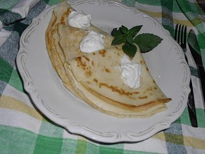 Francuskie delikatne naleśniki