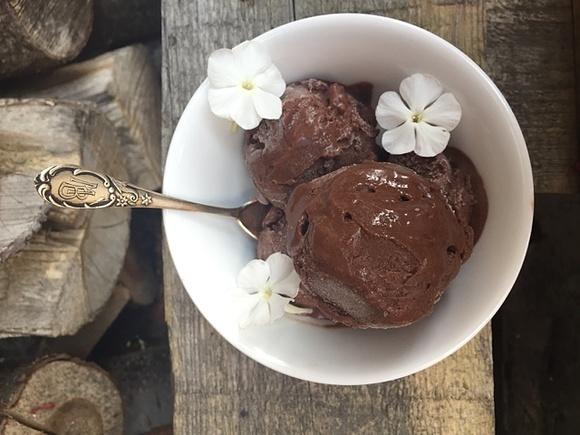Lody rumowo-czekoladowe na mleku kokosowym