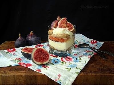 Jesienne tiramisu z figami
