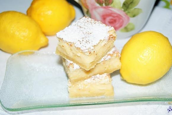 Lemon bars - cytrynowe kwadraciki