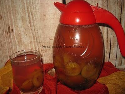 Kompot śliwkowy z jabłkami