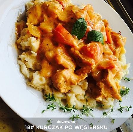Kurczak po węgiersku