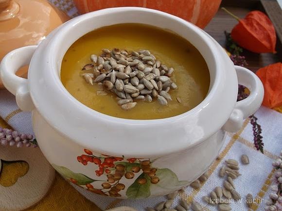 Zupa krem dyniowo-ziemniaczana