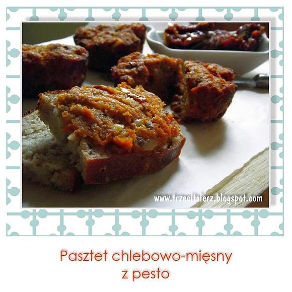 Pasztet chlebowo-mięsny z pesto