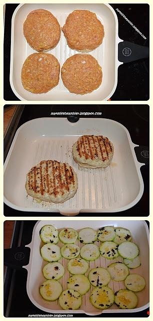 Grillowane fit burgery z indyka