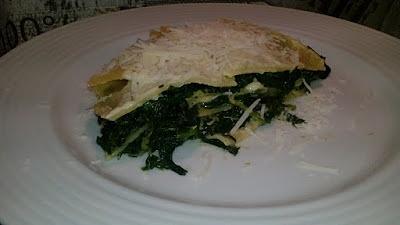 Lasagne ze szpinakiem