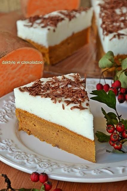 Brownie z batata z delikatną mleczną pianką