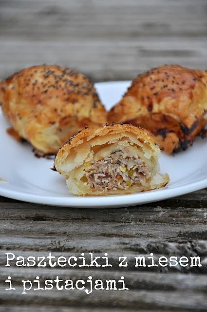 Paszteciki z pistacjami