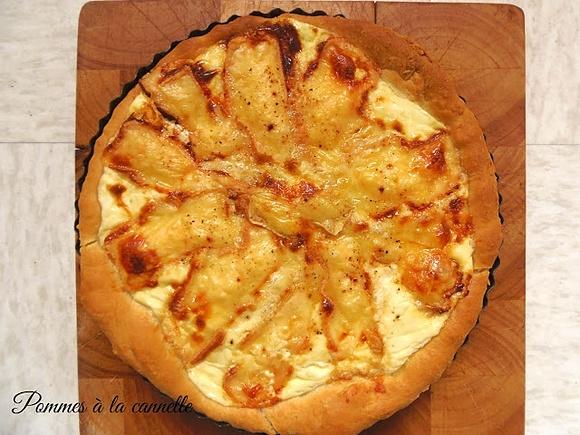 Tarta z serem Maroilles