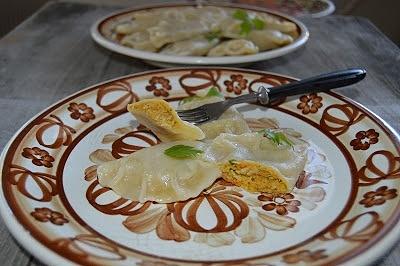 Pierogi z mięsem i włoszczyzną