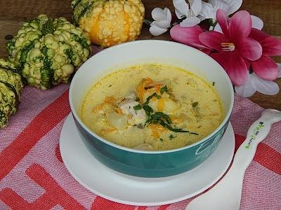 Zupa serowo kalafiorowa