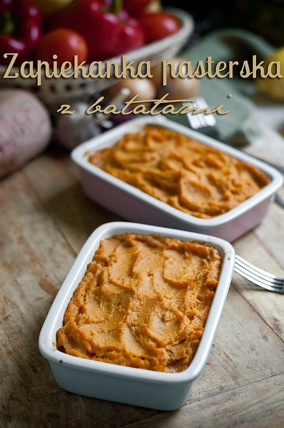 Shepherd's pie paleo z batatami zapiekanka pasterska