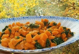 Jesienne curry dyniowo-szpinakowe