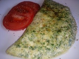 Omlet ze Szpinakiem - szybki i zdrowy pomysł na śniadanie