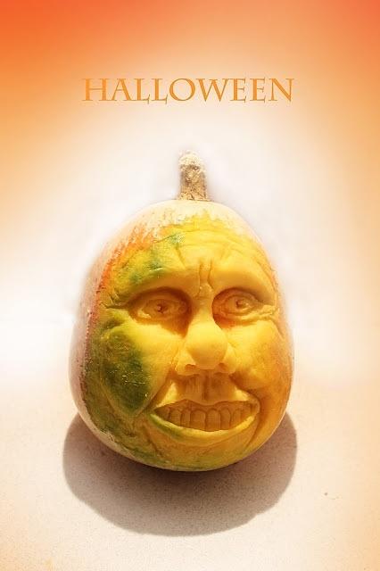 Rzeźbienie dyni na halloween