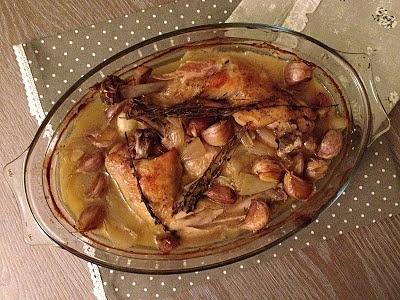 Kurczak z 30 ząbkami czosnku
