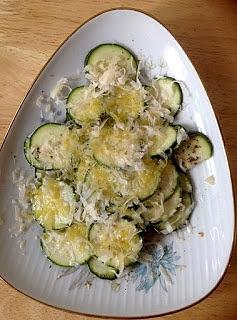 Carpaccio z cukinii