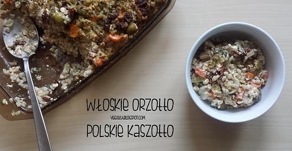 Włoskie orzotto - polskie kaszotto