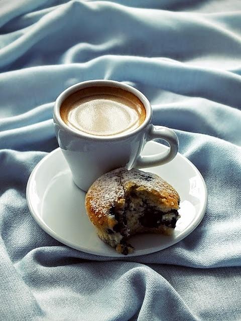 Muffiny na maślance z jagodami na jesień