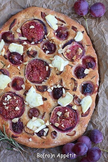 Focaccia z figami