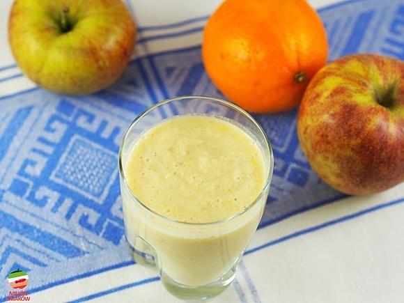 Smoothie pomarańczowo-jabłkowe odświeżające i gęstniejące po lodówce