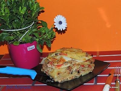 Kapusta jako makaron w kapuśnianej lazanii z mięsem