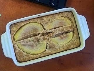 Zapiekana żytnianka z gruszką