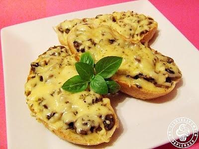 Zapiekanki z pieczarkami