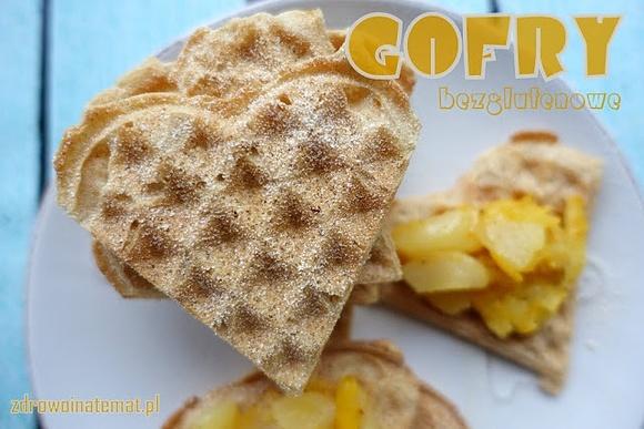 Gofry bezglutenowe na bazie gryki
