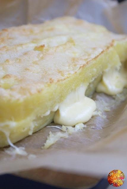 Babka ziemniaczana z serem i szynką