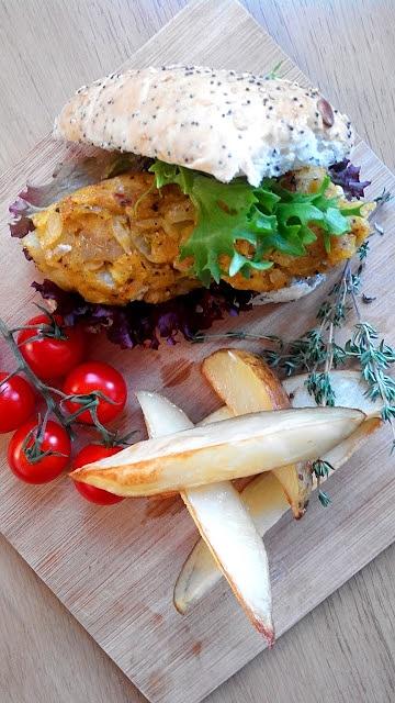 Wegańskie burgery z kapusty