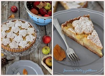 Jesienna tarta jabłkowa ze skórką pomarańczową