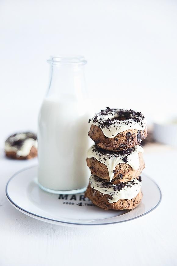 Ciasteczkowe oponki z Oreo