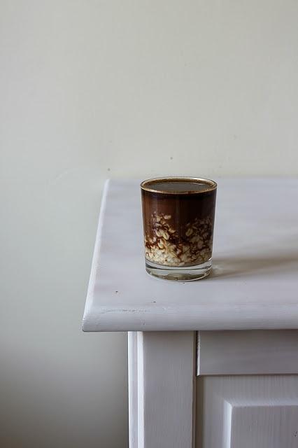 Owsianka mocha kremowa i kawowa z czekoladą