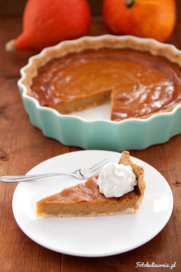 Pumpkin Pie - amerykańskie ciasto z dynią i przyprawami