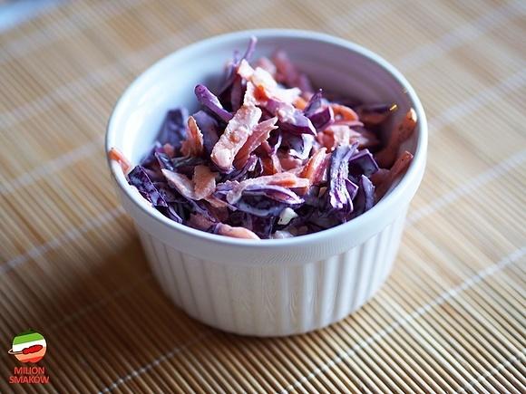 Czerwona surówka a'la Coleslaw