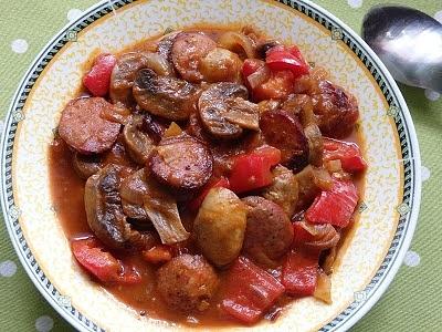 Leczo pieczarkowe