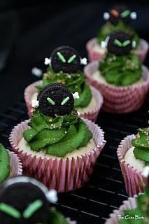 Alien's cupcakes