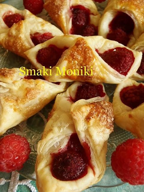 Ciastka z malinami i cynamonem