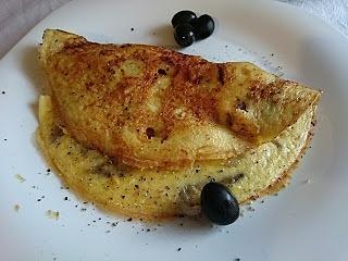 Omlet z domową szynką